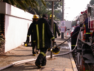 Fire on 3rd & Oxford Rd.