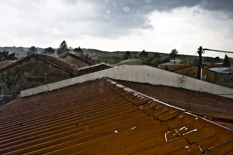 rain on the rooftop