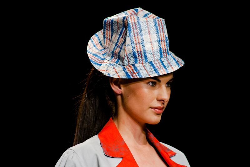 hat on a lady